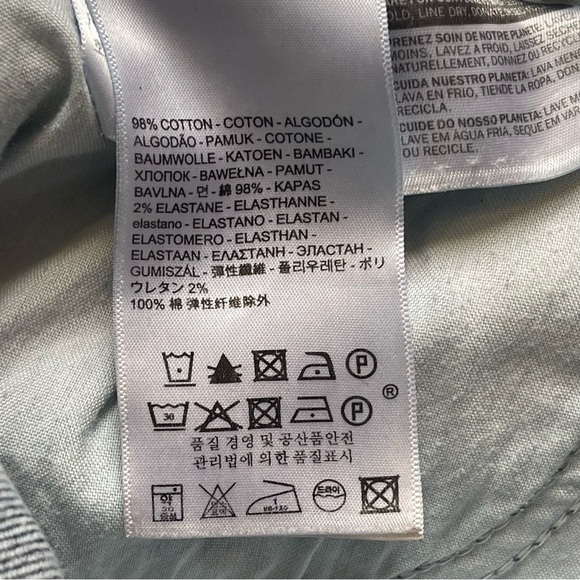 Levi’s 721 Women’s Vintage High Rise Skinny Jeans Size 30 Orange Tab Zip Ankle - Picture 11 of 12